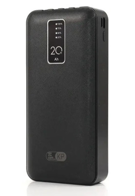 Power Bank King Power KP-27 20000mah 3.7V 4 in 1 black