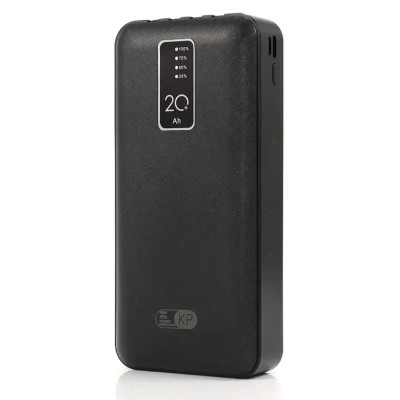 Power Bank King Power KP-27 20000mah 3.7V 4 in 1 black