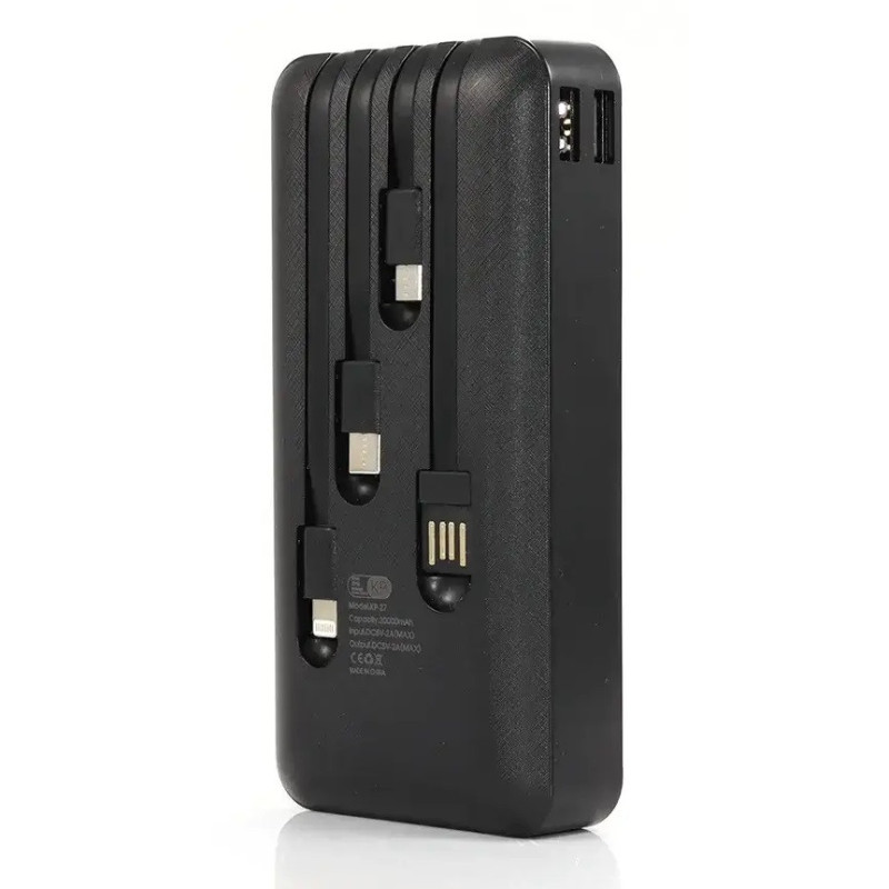 Power Bank King Power KP-27 20000mah 3.7V 4 in 1 black