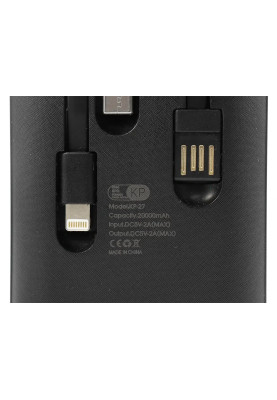 Power Bank King Power KP-27 20000mah 3.7V 4 in 1 black