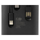 Power Bank King Power KP-27 20000mah 3.7V 4 in 1 black