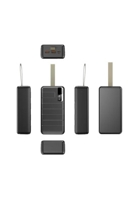 Power Bank King Power KP-32 30000mah 22.5W QC3.0 black