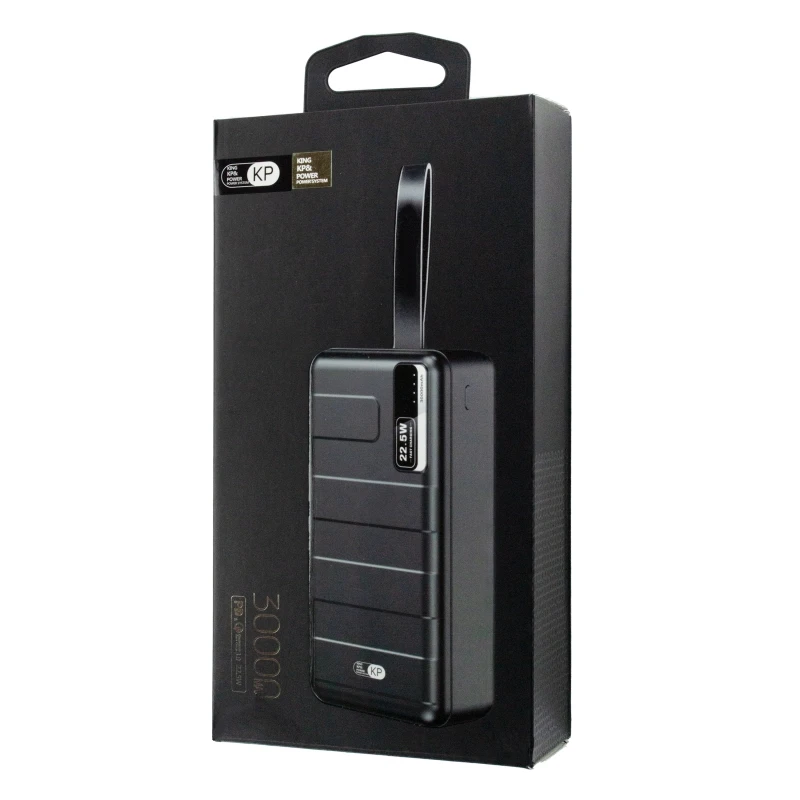 Power Bank King Power KP-32 30000mah 22.5W QC3.0 black