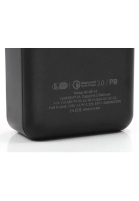 Power Bank King Power KP-33 30000mah 20W QC3.0 black