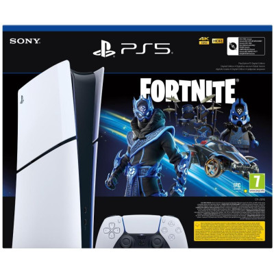 Консоль Sony PlayStation 5 Slim DE (CFI-2016 1000045170) Fortnite Cobalt Star UA