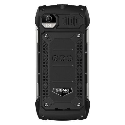 Телефон Sigma X-treme PK68 Black UA UCRF