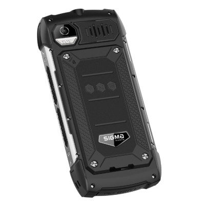Телефон Sigma X-treme PK68 Black UA UCRF
