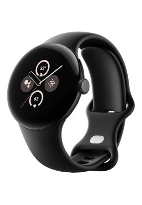 Smart Watch Google Pixel Watch 2 Wi-Fi Matte Black/Obsidian Band