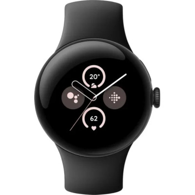 Smart Watch Google Pixel Watch 2 Wi-Fi Matte Black/Obsidian Band Global