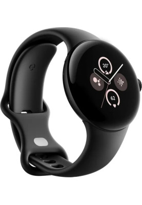 Smart Watch Google Pixel Watch 2 Wi-Fi Matte Black/Obsidian Band