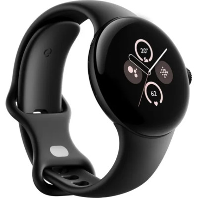 Smart Watch Google Pixel Watch 2 Wi-Fi Matte Black/Obsidian Band Global