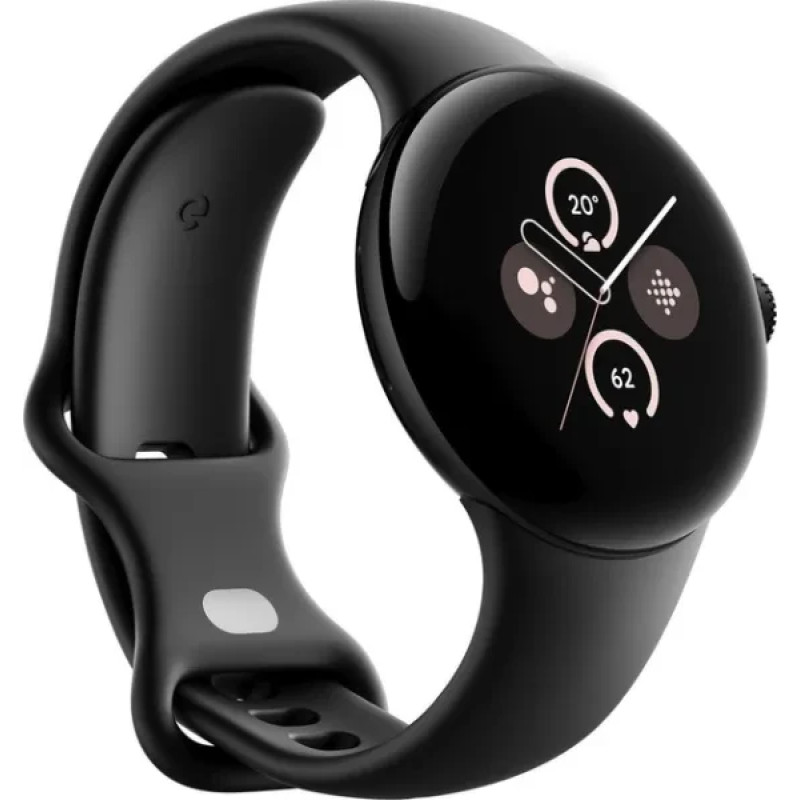 Smart Watch Google Pixel Watch 2 Wi-Fi Matte Black/Obsidian Band