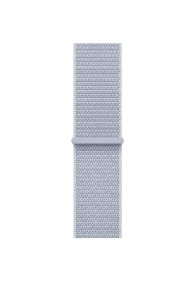 Apple Watch Series 10 GPS 42mm Silver Aluminum Case with Blue Cloud Sport Loop MWWD3