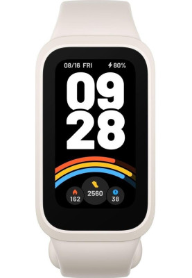 Фітнес-браслет Xiaomi Mi Band 9 Active Beige White (BHR9441GL) UA