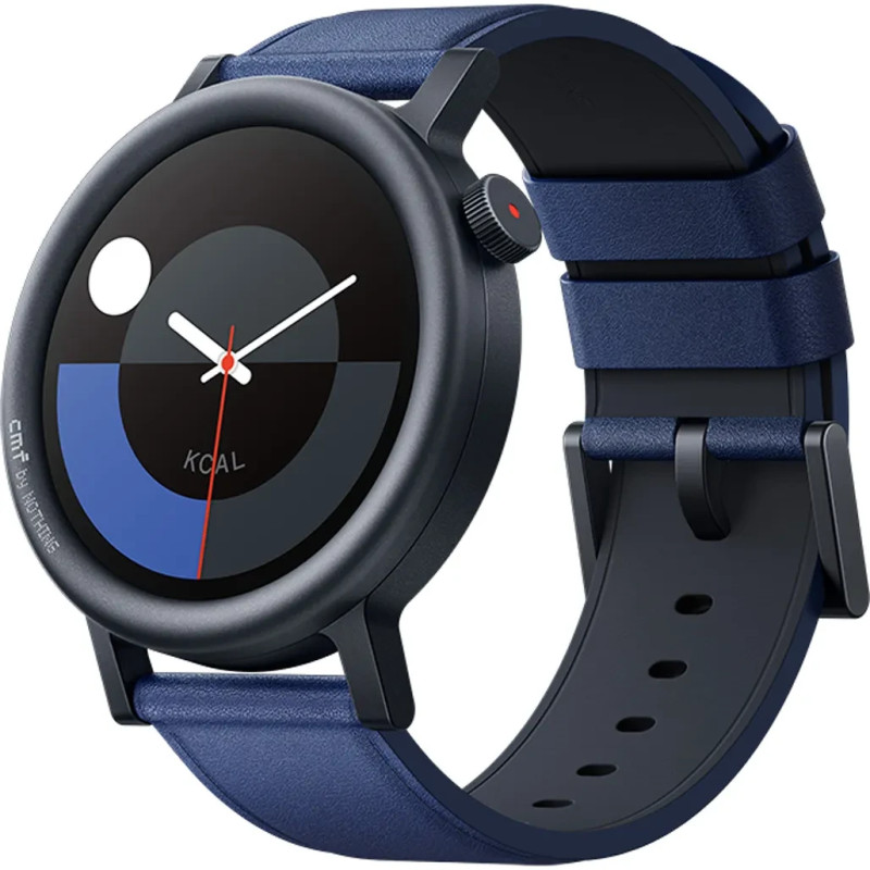 Smart Watch CMF by Nothing Watch Pro 2 (D398) Blue Metal body+ Leather strap