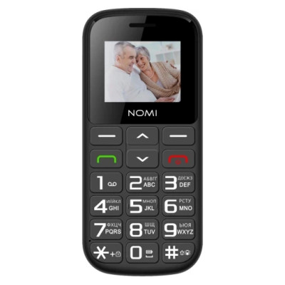 Телефон Nomi i1871 Black UA UCRF