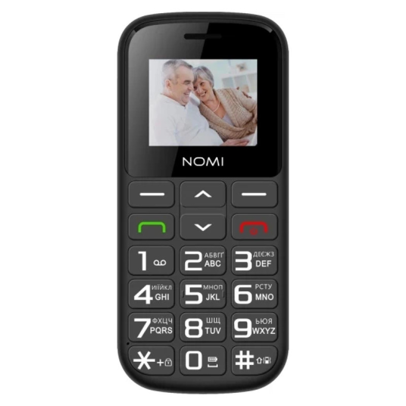 Телефон Nomi i1871 Black UA UCRF