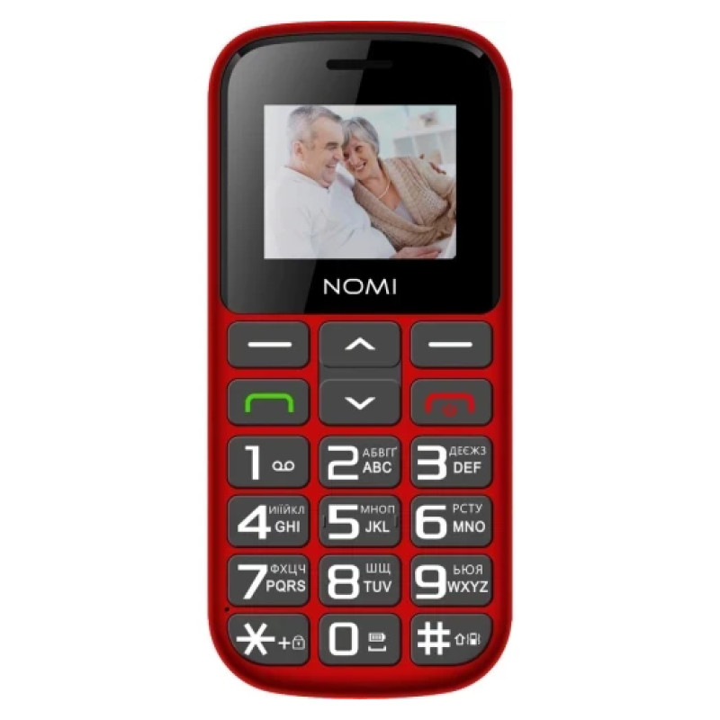 Телефон Nomi i1871 Red UA UCRF