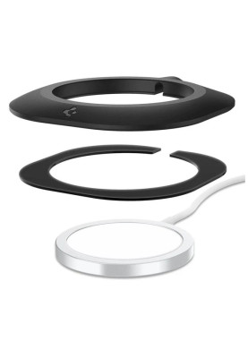 Тримач Mag Fit для MagSafe Charger Pad black Spigen (AMP02340)