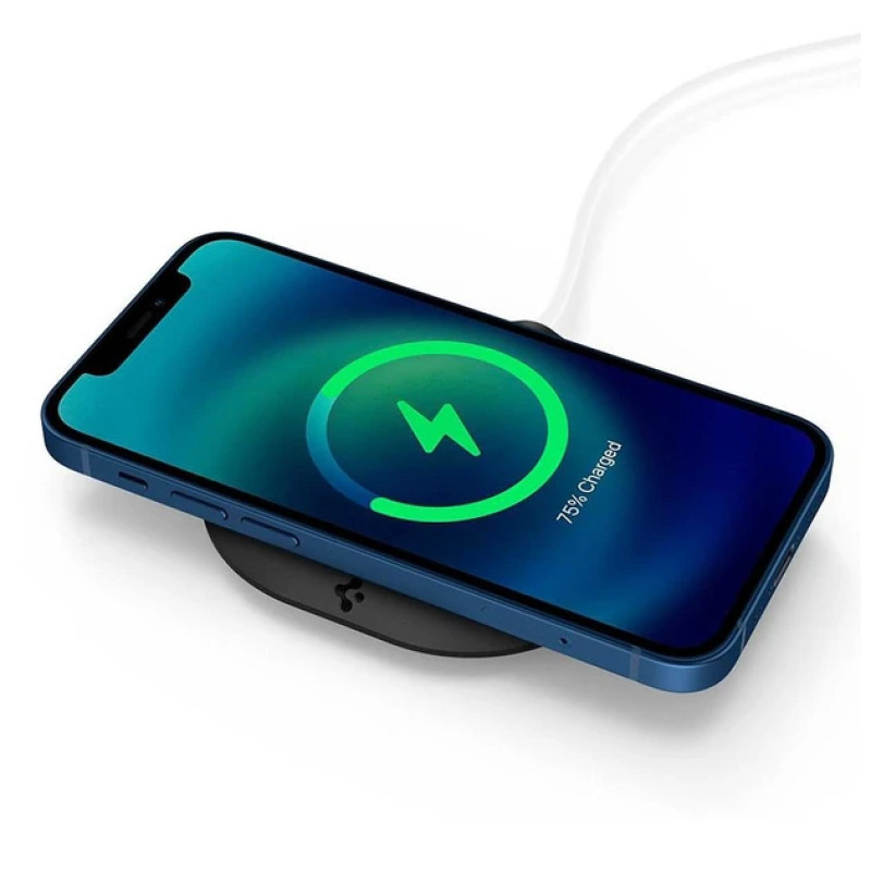 Тримач Mag Fit для MagSafe Charger Pad black Spigen (AMP02340)