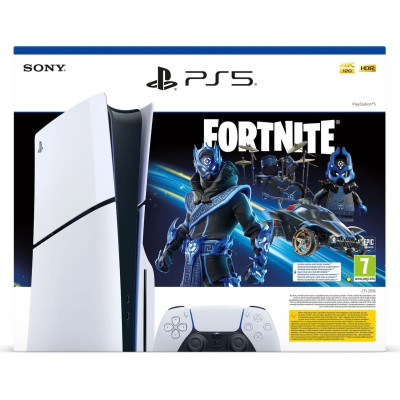 Консоль Sony PlayStation 5 Slim (CFI-2016 1000045165) Fortnite Cobalt Star UA
