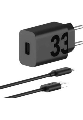 МЗП Motorola 33W USB-A to USB-C cable (MC-332L) black UA
