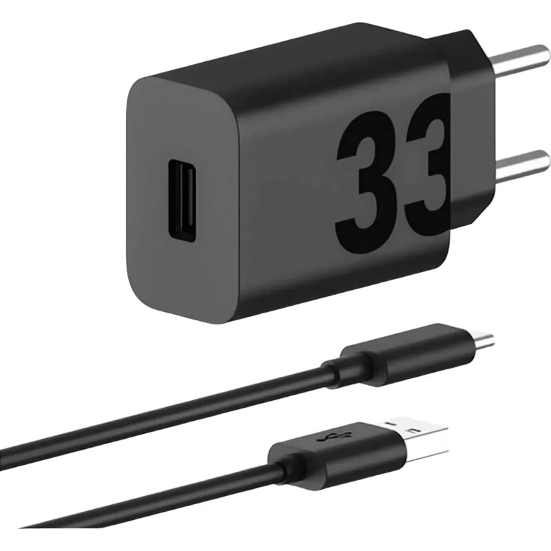 МЗП Motorola 33W USB-A to USB-C cable (MC-332L) black UA