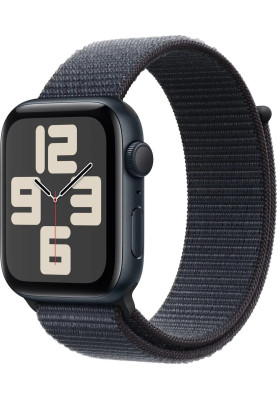 Apple Watch SE 2 2024 GPS 44mm Midnight Aluminium Case with Ink Sport Loop MXEP3