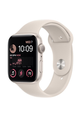 Apple Watch SE 2 GPS 40mm Starlight Aluminium with Starlight Sport Band MNJP3