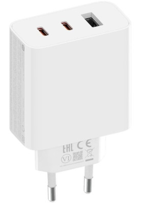 МЗП Type-C to Type-C Xiaomi 67W GaN 2USB-C/USB-A (BHR7493EU) white UA
