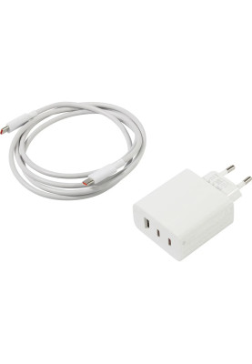 МЗП Type-C to Type-C Xiaomi 67W GaN 2USB-C/USB-A (BHR7493EU) white UA