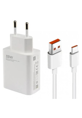 МЗП Type-C Xiaomi 33W USB-A Combo (BHR6039EU) white UA