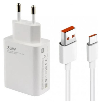 МЗП Type-C Xiaomi 33W USB-A Combo (BHR6039EU) white UA