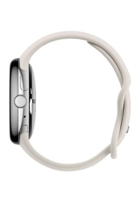 Smart Watch Google Pixel Watch 3 45mm Wi-Fi Polished Silver/Porcelain Band Global version
