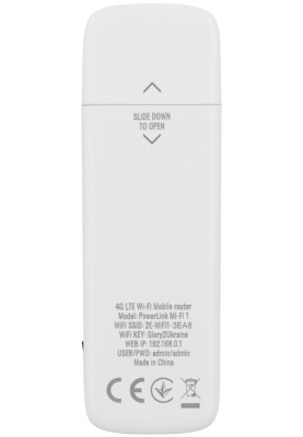 Роутер(модем) WiFi 2E PowerLink MiFi 1 2024 4G LTE UA