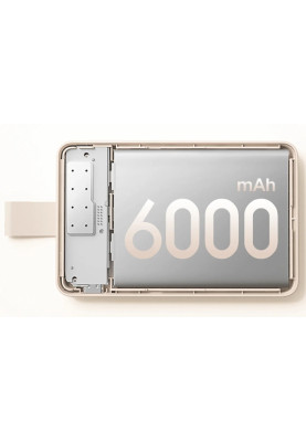 Power Bank Xiaomi Magnetic 6000mAh 15W tan BHR9074GL (WPB0620MI) UA