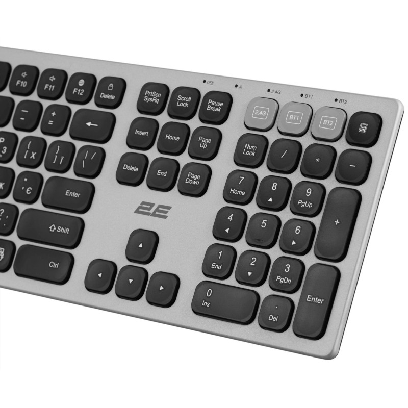 Bluetooth Клавіатура 2E KS270 black UA (2E-KS270WBGR_UA)