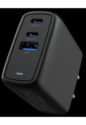МЗП блочок 67W GaN USB-A/2USB-C Proove Shot black UA