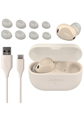 TWS Jabra Elite 10 ANC Cream (100-99280701-98)