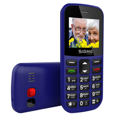 Телефон Sigma Comfort 50 CF115 Easy Blue UA UCRF