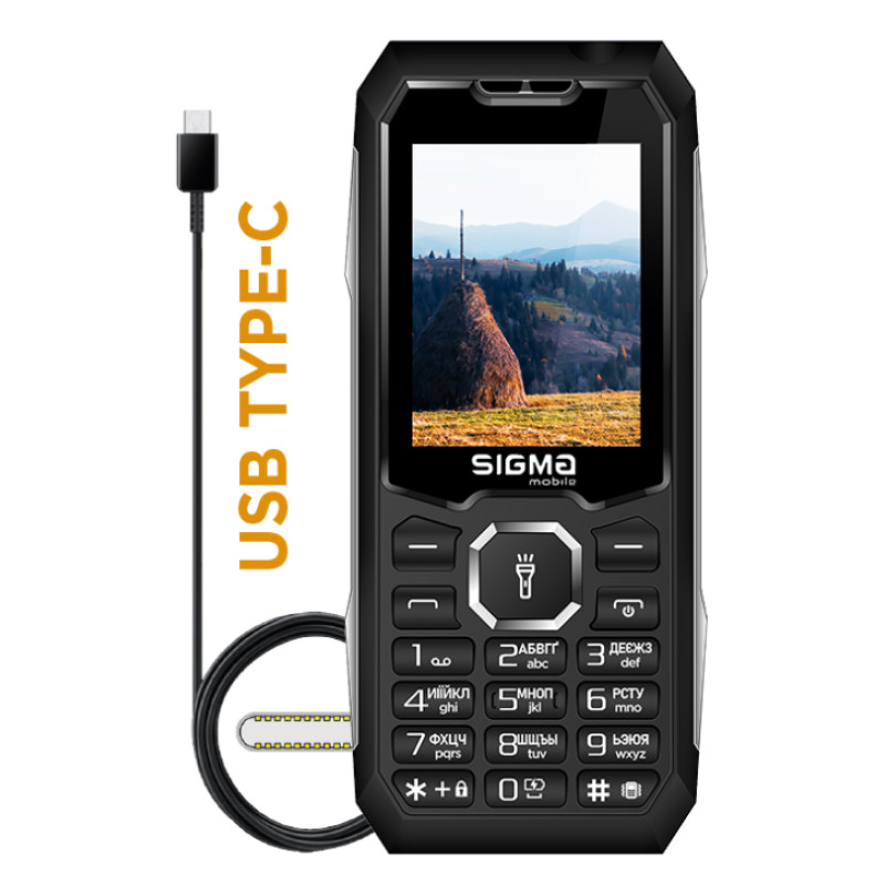 Телефон Sigma X-Style 341 Bro Black UA UCRF