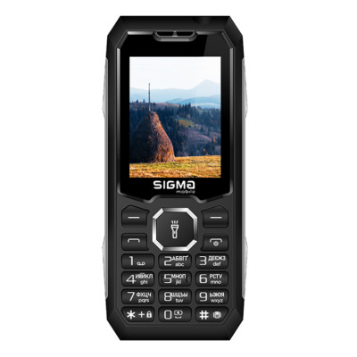Телефон Sigma X-Style 341 Bro Black UA UCRF
