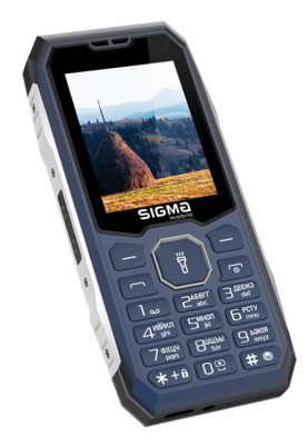 Телефон Sigma X-Style 341 Bro Blue UA UCRF