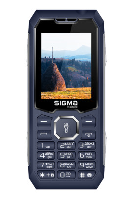 Телефон Sigma X-Style 341 Bro Blue UA UCRF