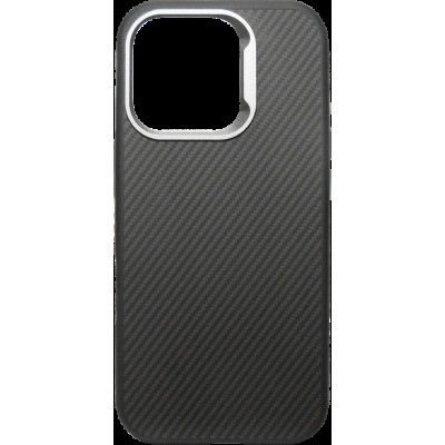 Накладка iPhone 16 Pro Kevlar Style MagSafe black