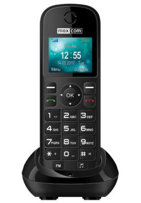 Телефон Maxcom Comfort MM35D Black UA UCRF