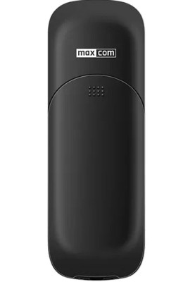 Телефон Maxcom Comfort MM35D Black UA UCRF
