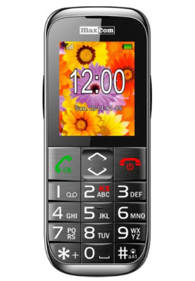 Телефон Maxcom Comfort MM720BB Black UA UCRF