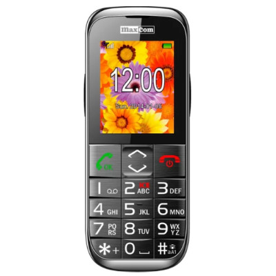 Телефон Maxcom Comfort MM720BB Black UA UCRF