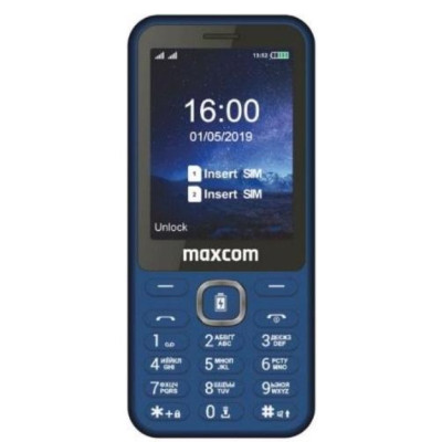 Телефон Maxcom MM814 Type-C Blue (5908235977737) UA UCRF